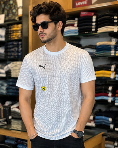 Regular Fit T-Shirt (White, L)